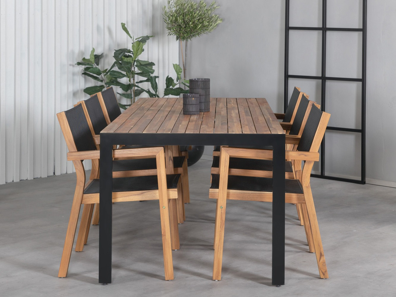 Tafel en stoelen set Dallas 2940