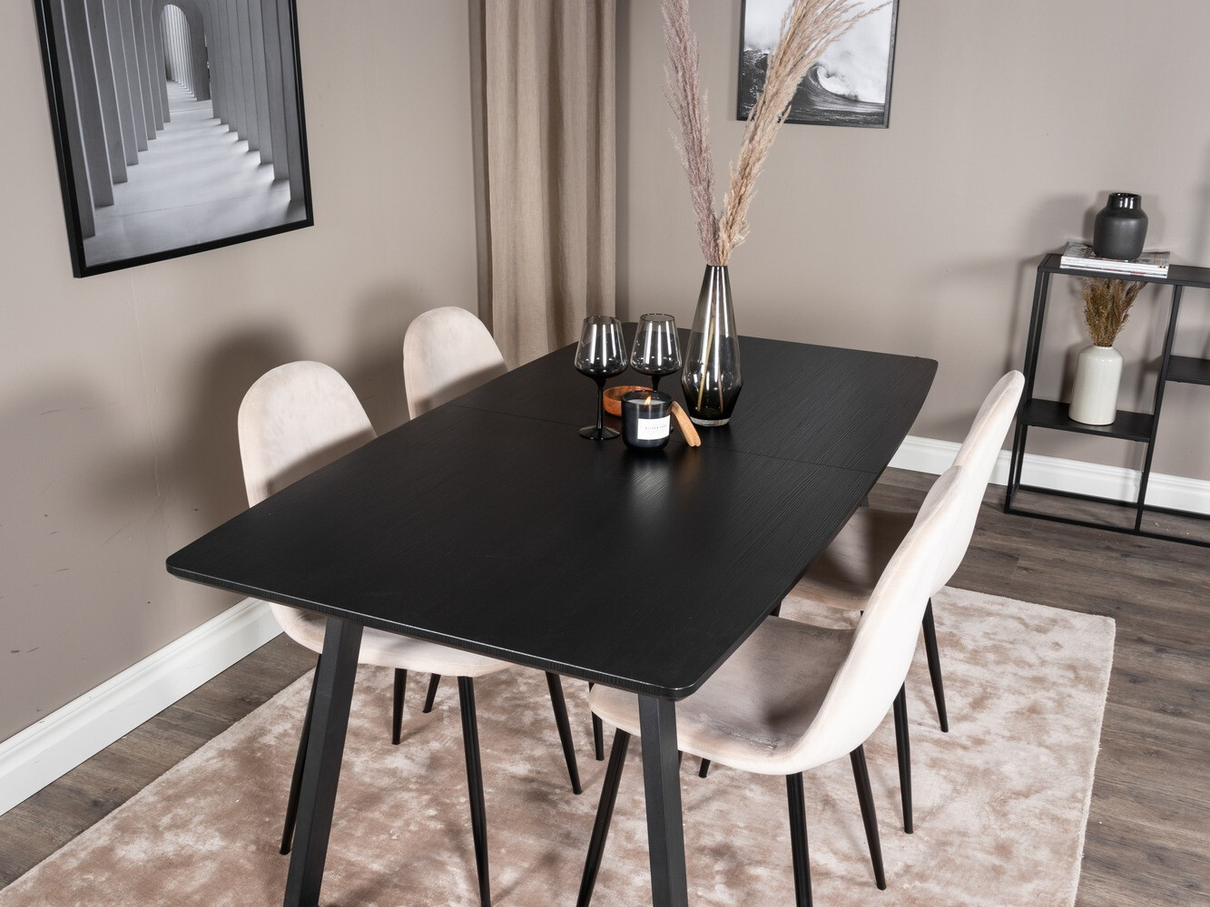 Eetkamerset Dallas 1616 (Beige)