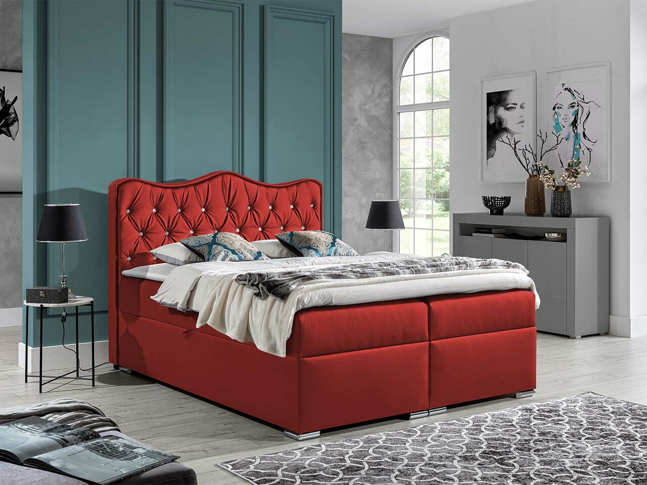 Boxspring Baltimore 162 (Soft 010A)