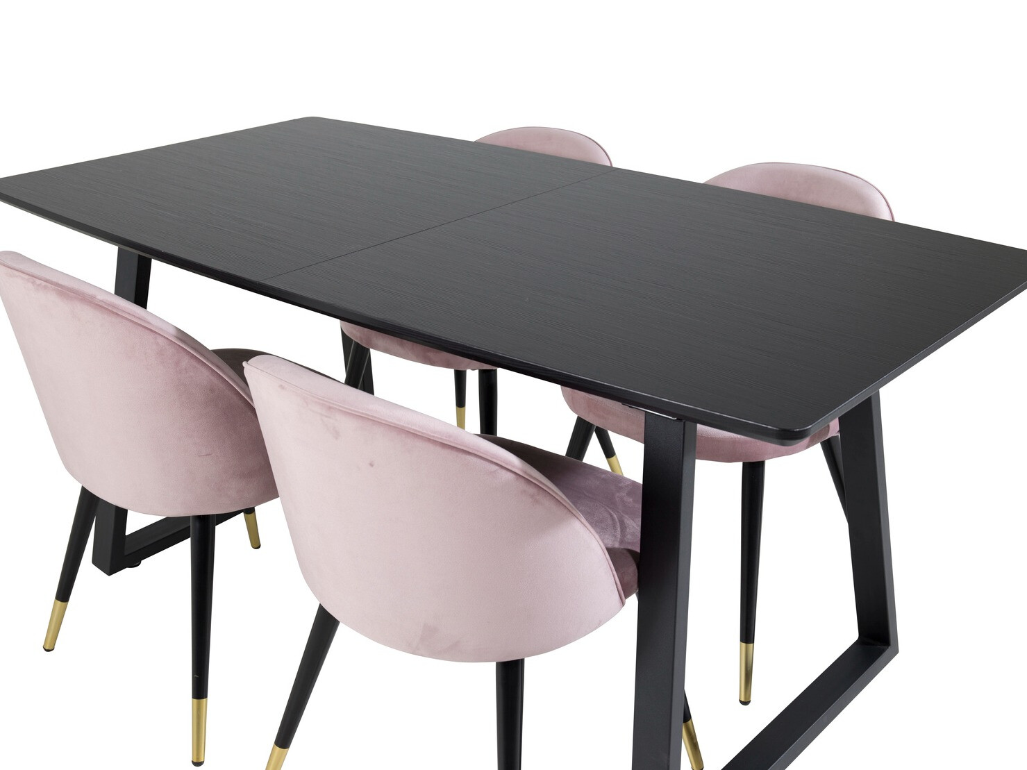 Eetkamerset Dallas 1631 (Roze)