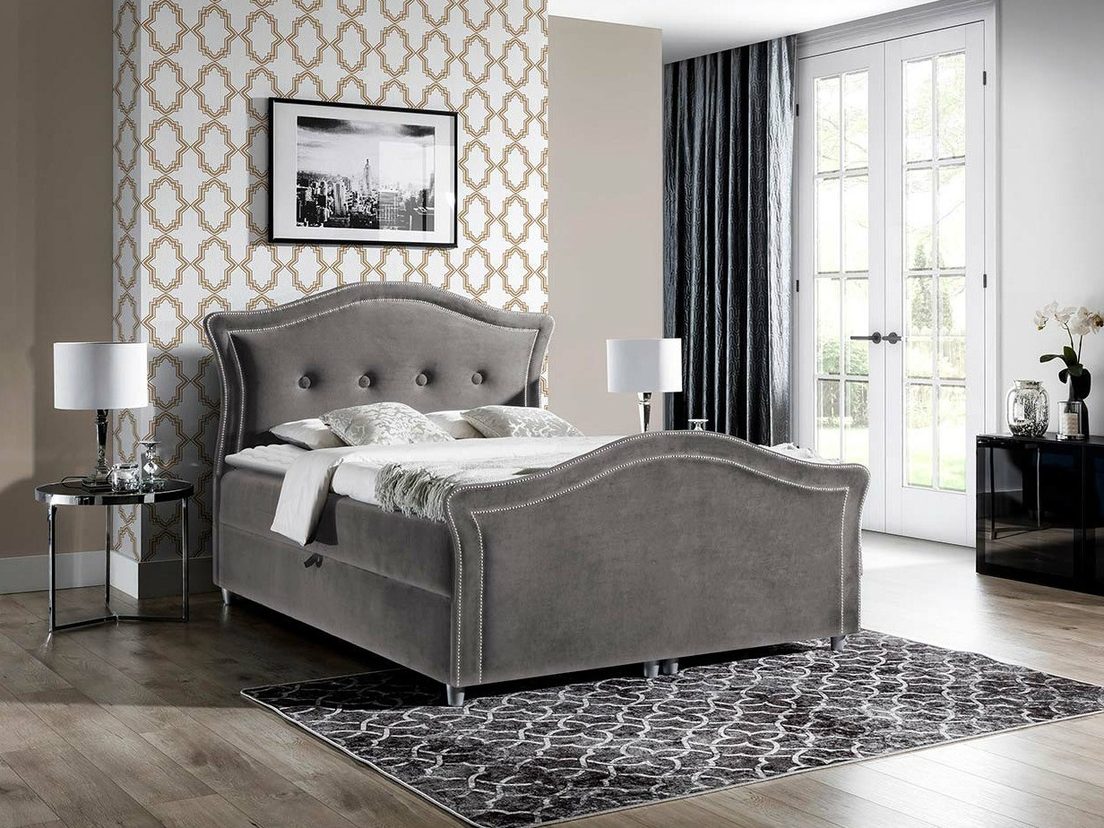 Boxspring Baltimore 136 (Velluto 17)