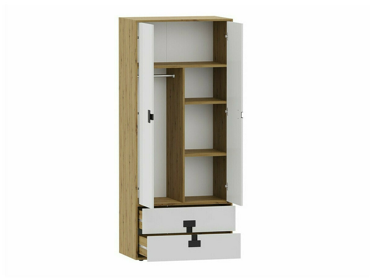 Kledingkast Florevi 113 (Artisan eiken)