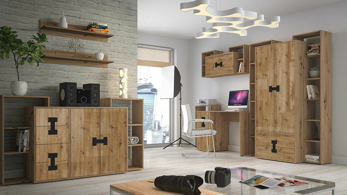 Bureau Florevi 100 (Artisan eiken)