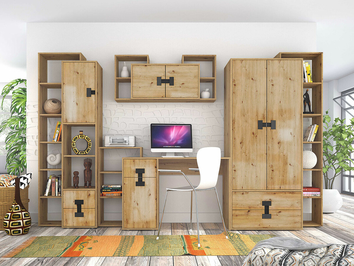 Wandkast Florevi 107 (Artisan eiken)