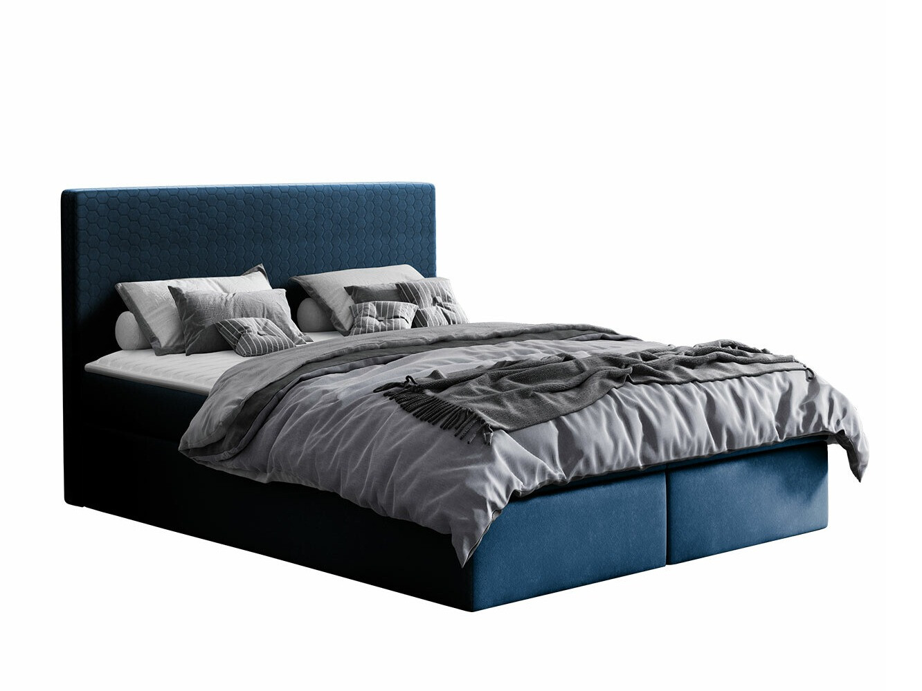 Boxspring Baltimore 126 (Velluto 11)
