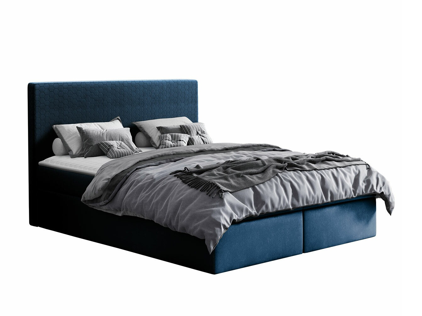 Boxspring Baltimore 126 (Velluto 11)