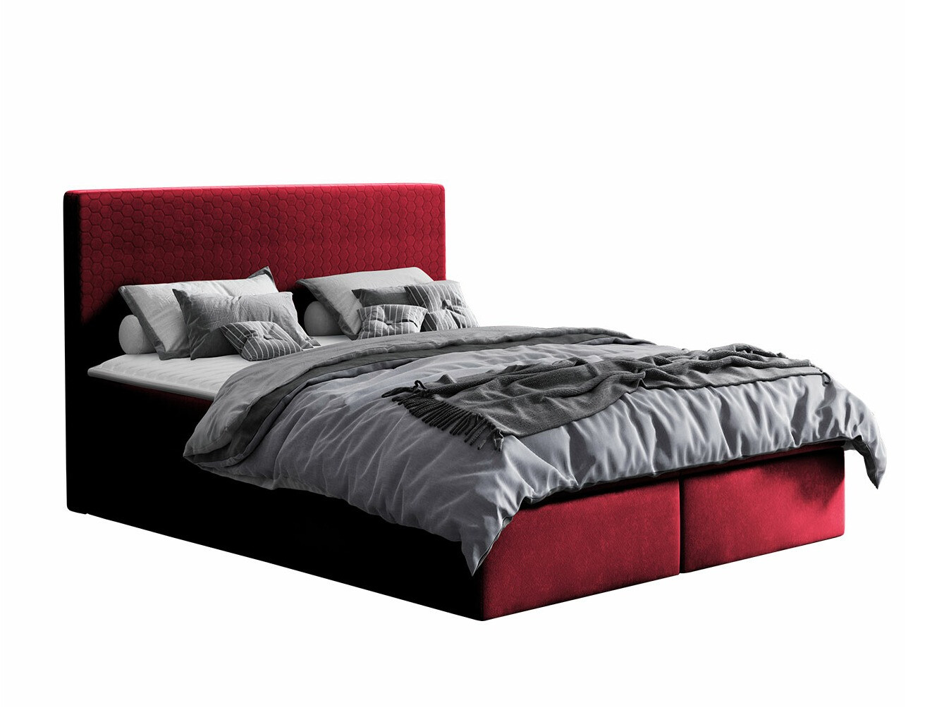 Boxspring Baltimore 126 (Velluto 7)