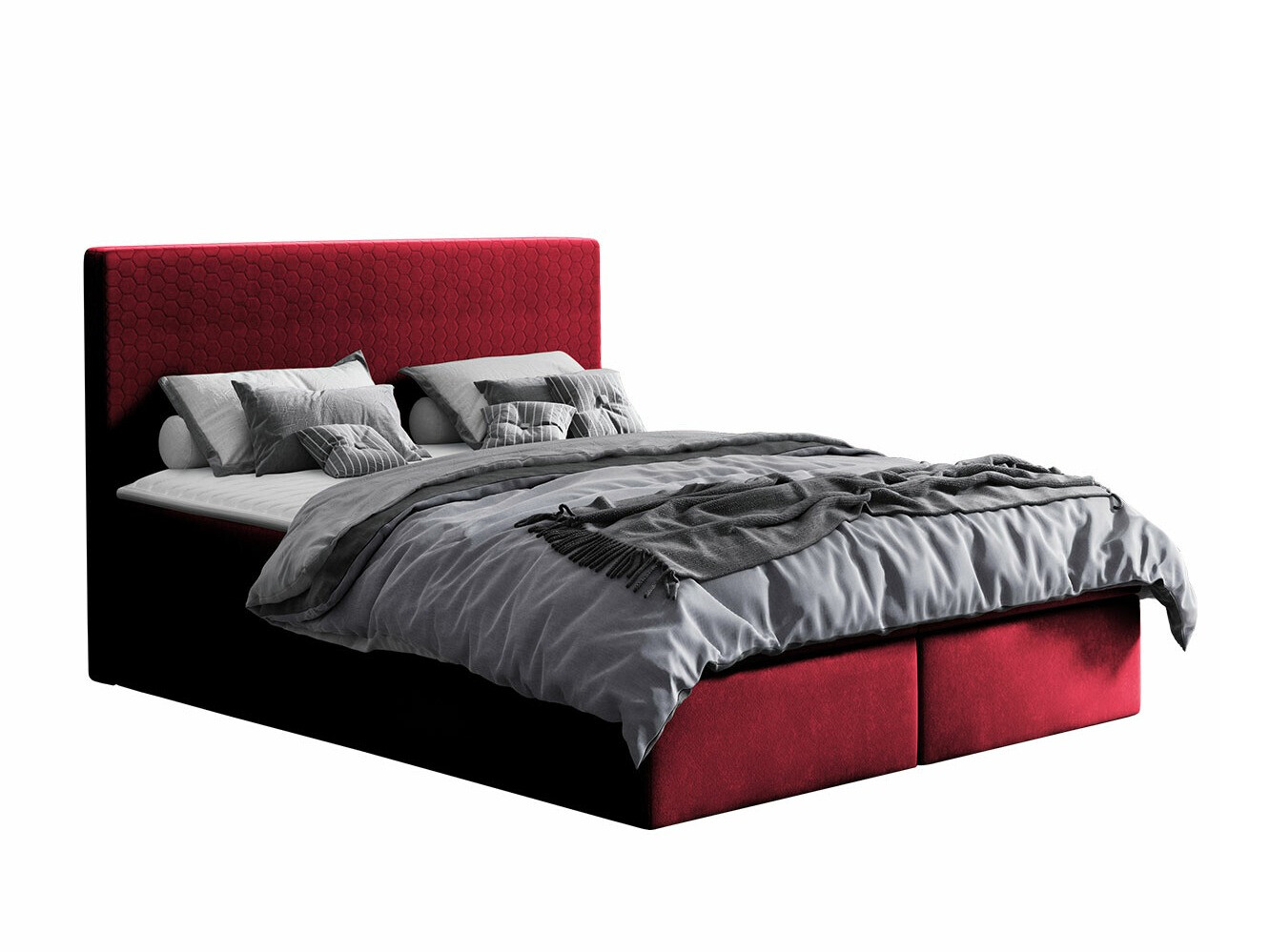 Boxspring Baltimore 126 (Velluto 7)