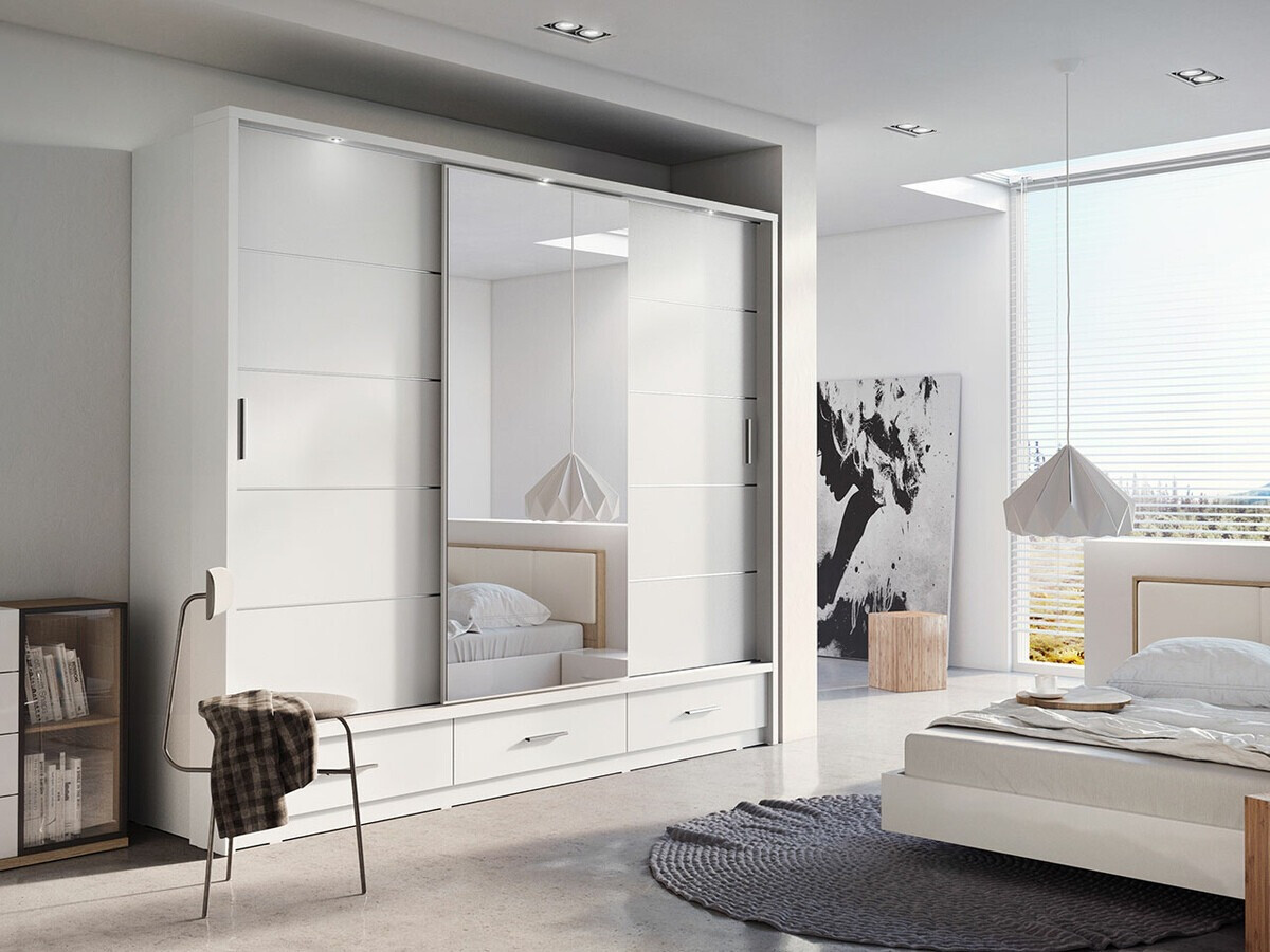 Kledingkast Fresno 100 (Wit)