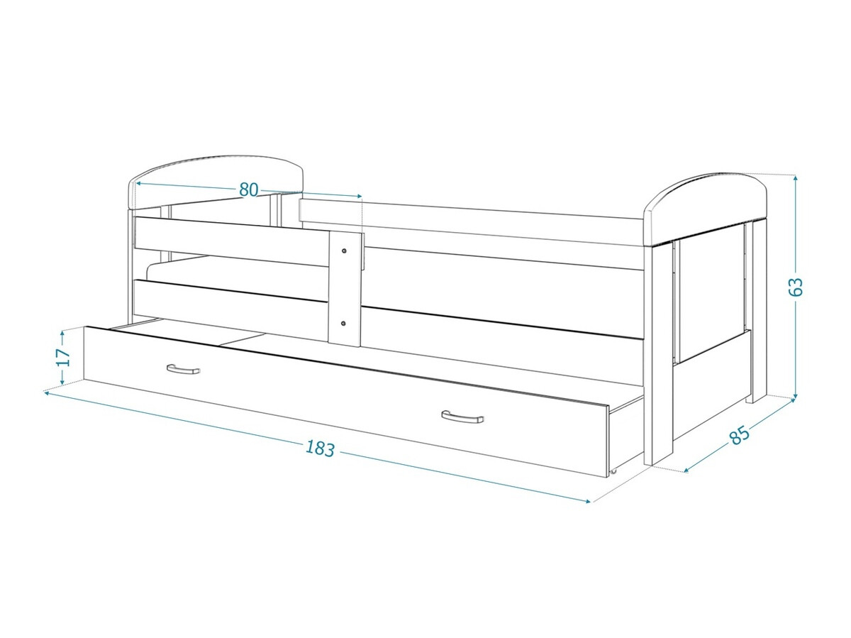 Bed Tentive 100 (Roze + Wit)