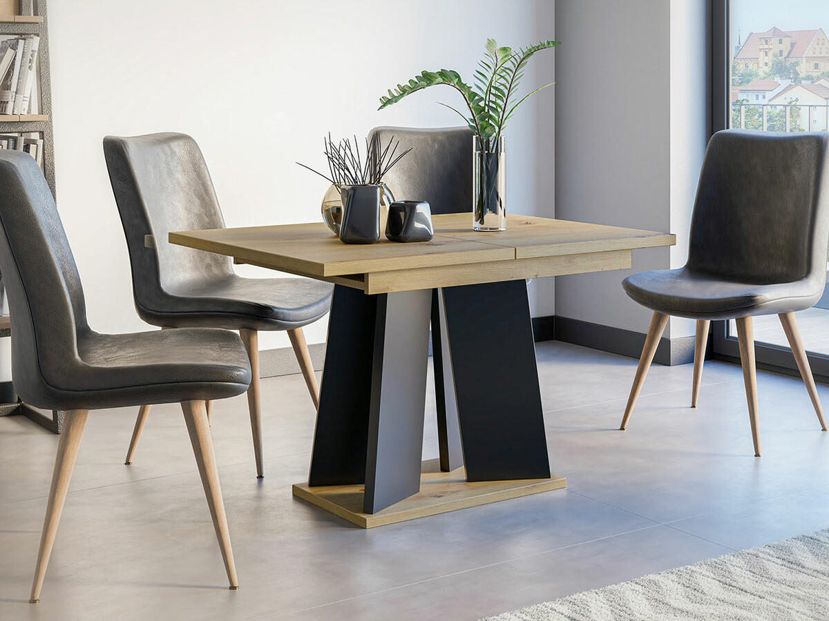Tafel Goodyear 107 (Artisan eiken + Zwart)