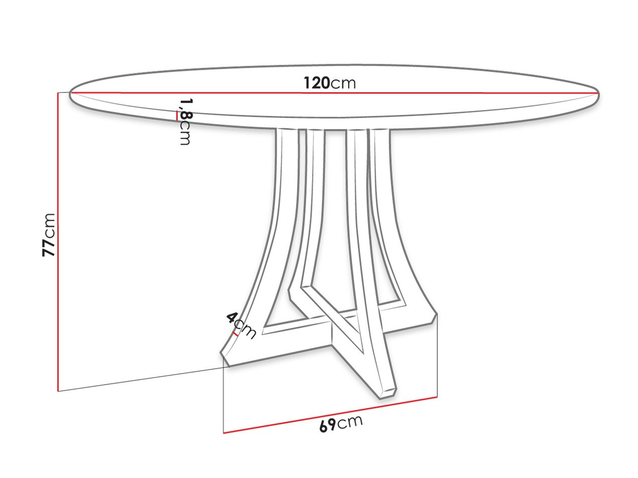 Tafel Racine 121 (Glanzend wit + Zwart)