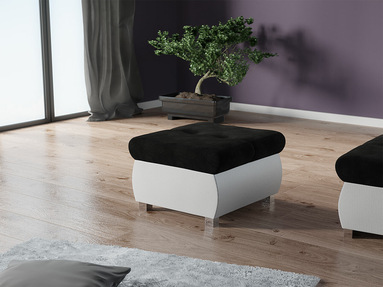 Poef Comfivo 122 (Soft 017 + Casablanca 2316)