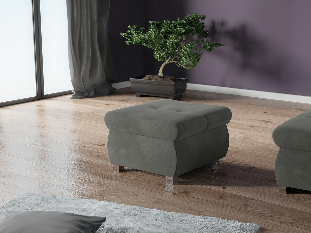 Poef Comfivo 122 (Uttario Velvet 2971)