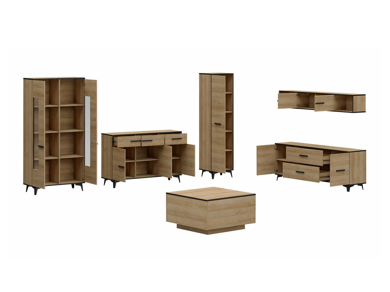 Woonkamerset Avimora 112 (Notenhout)