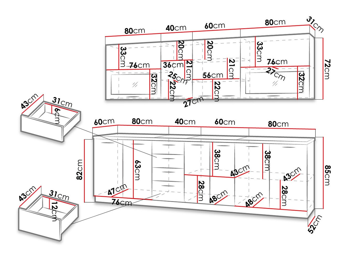 Keukenset Tucson 159