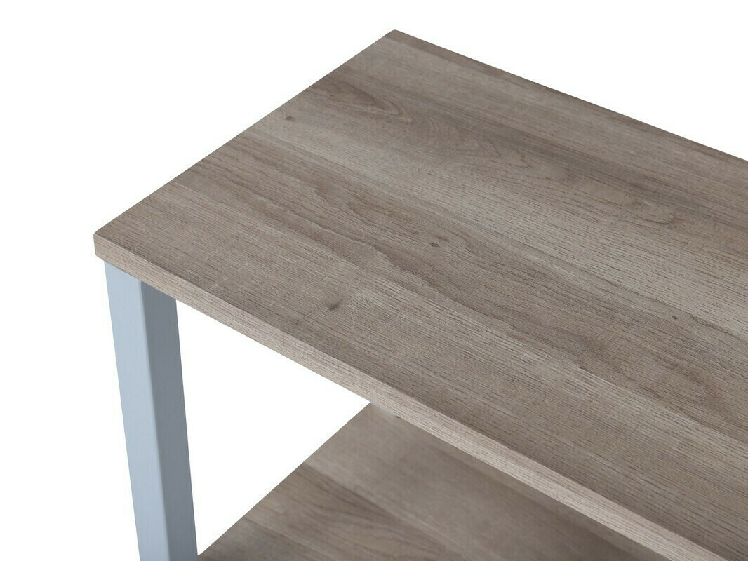 Bijzettafel Dallas 3219 (Grijs + Lichtbruin)