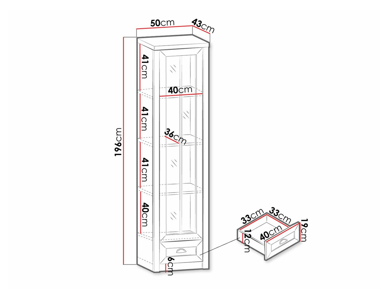 Boekenkast Ferdore 110 (Groen)