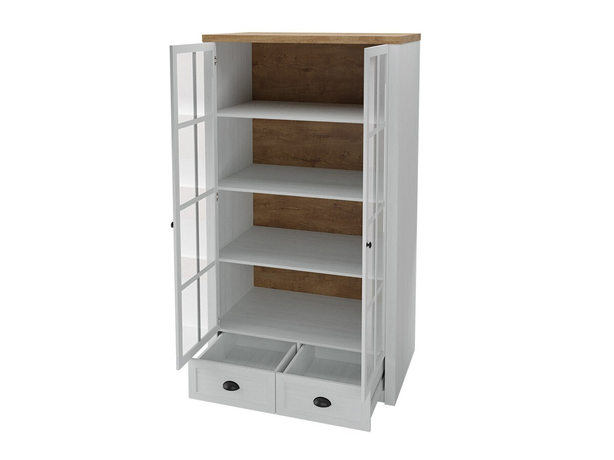 Boekenkast Ferdore 146 (Lefkas eik + Anderson den)