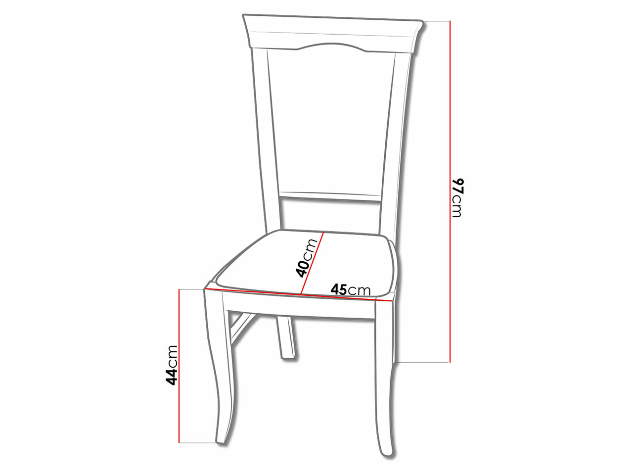 Stoel Sparks 157 (Wengé)