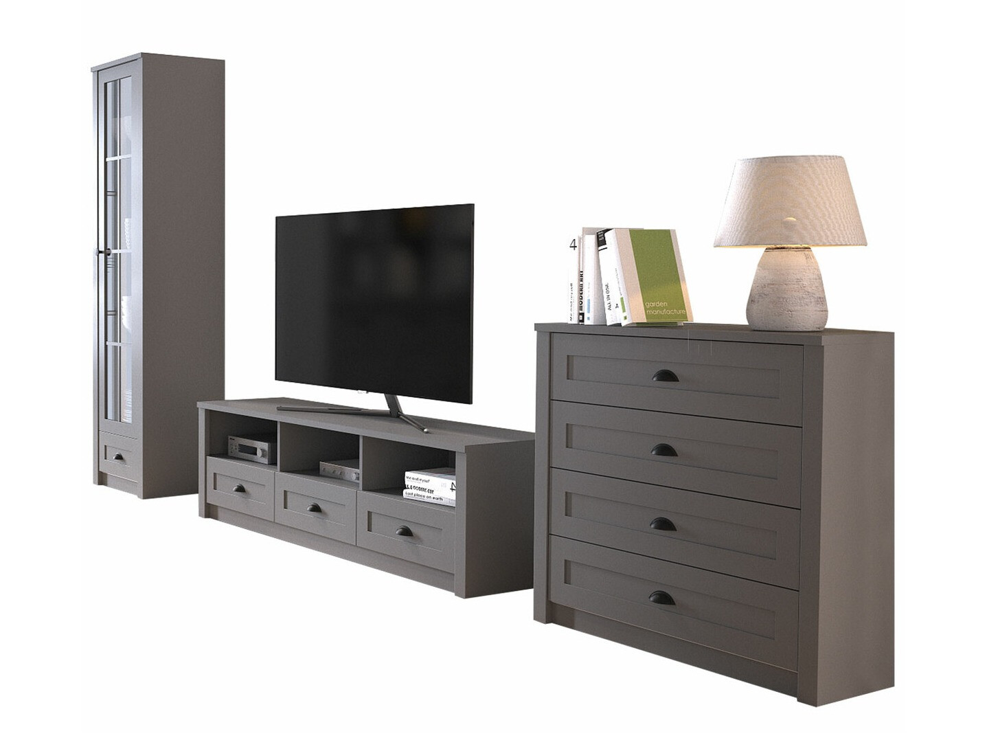 Woonkamerset Ferdore 164 (Grijs)