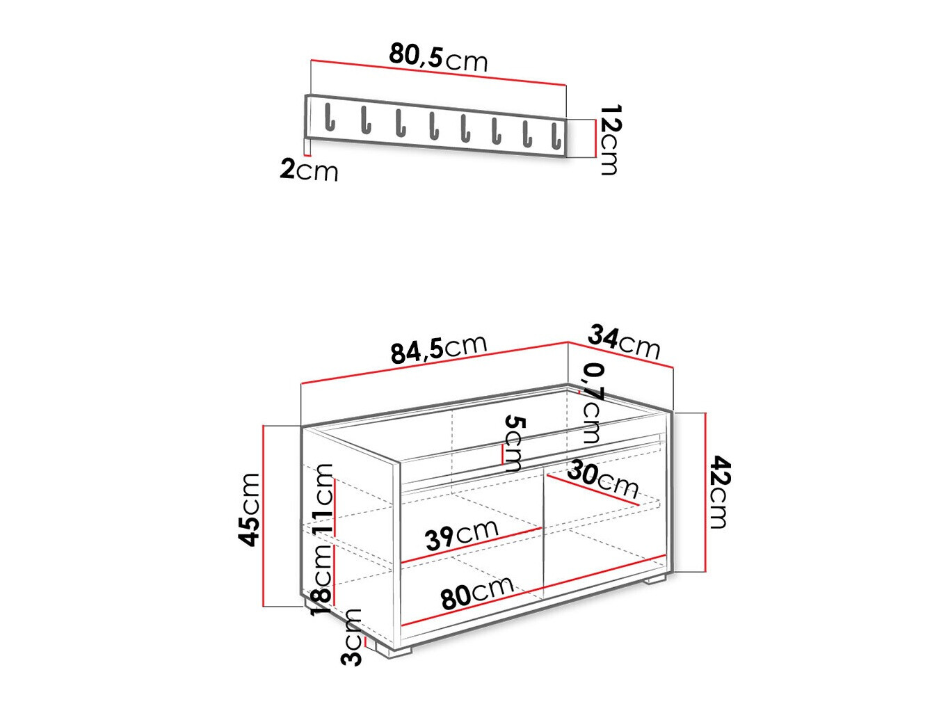 Gangmeubelset Comfivo Pinus III