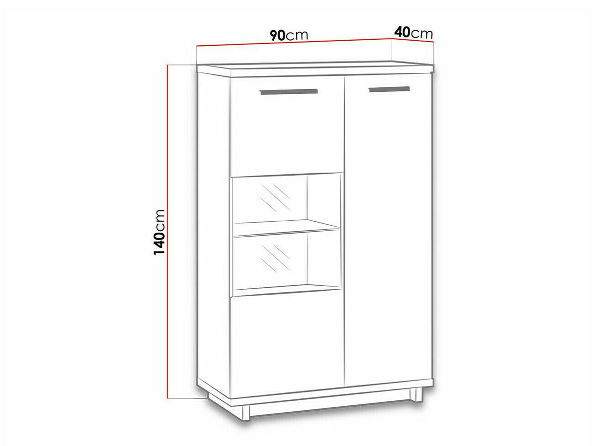 Boekenkast Morlira 110