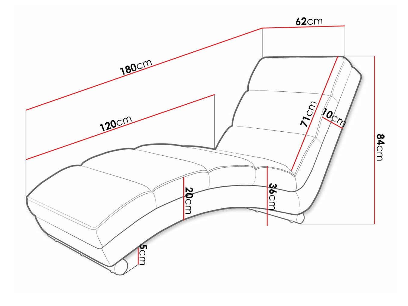 Ligfauteuil Comfivo 172 (Venus Velvet 2941)