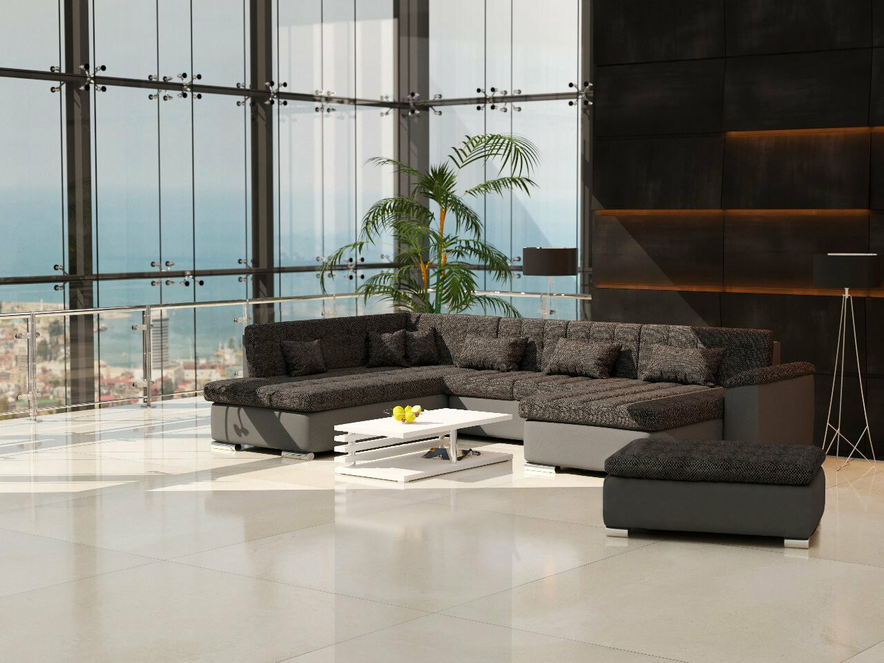 Gestoffeerde meubelset Comfivo 217 (Soft 020 + Majorka 03)