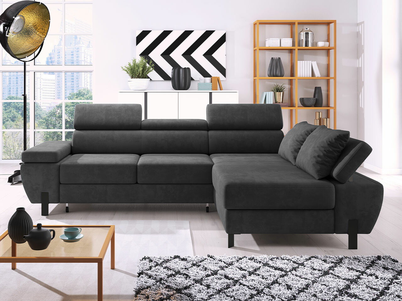 Hoekbank Indiana 152 (Kronos 22)