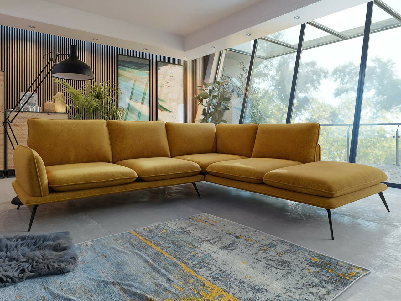 Hoekbank Evarveni 100 (Zetta 296)