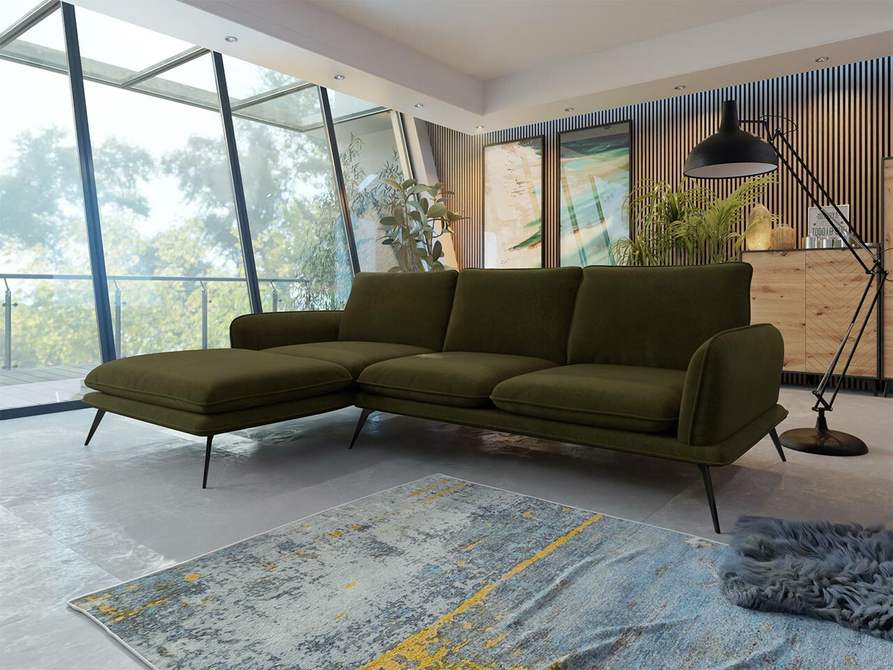 Hoekbank Evarveni 101 (Zetta 297)