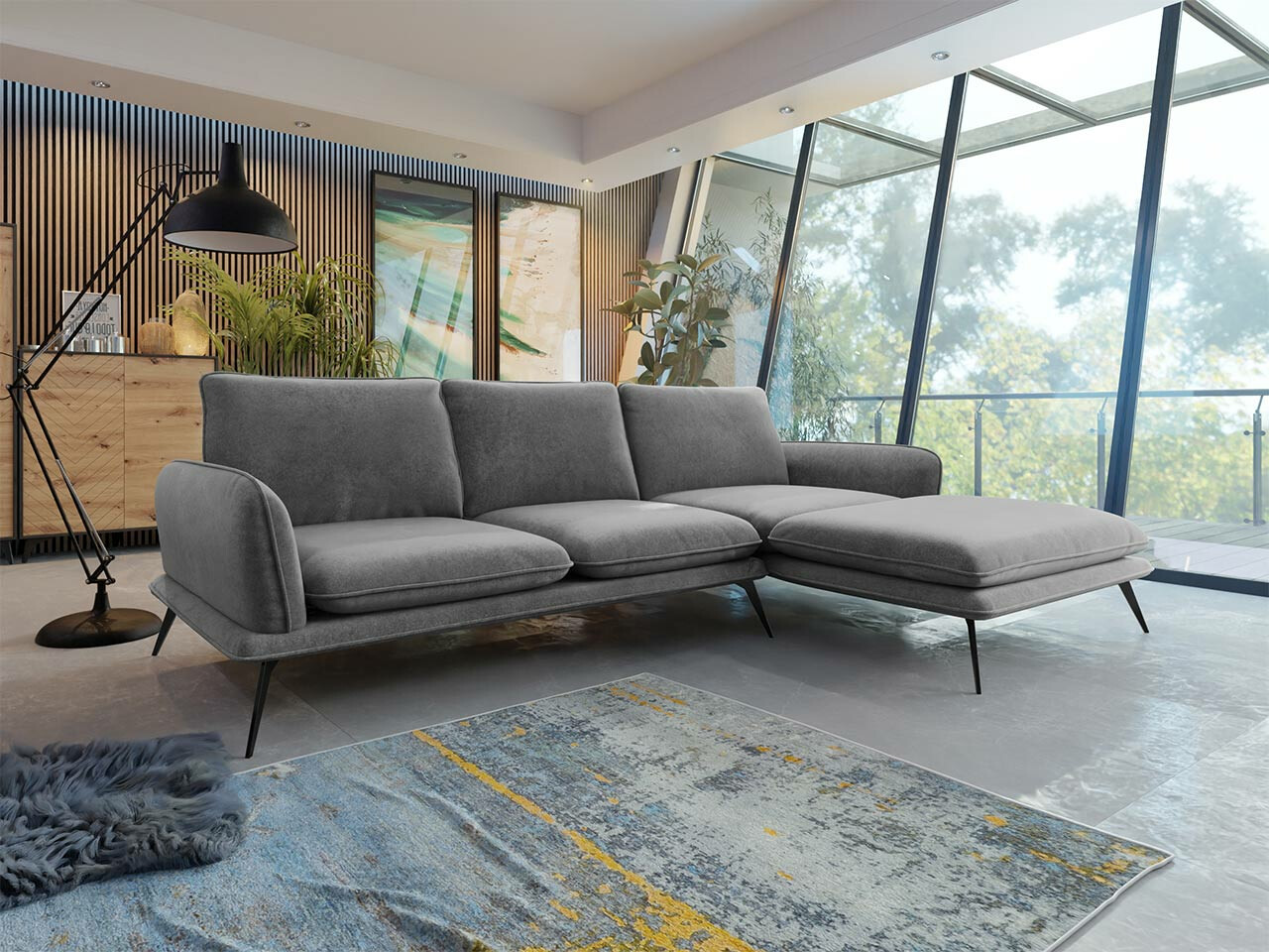 Hoekbank Evarveni 101 (Zetta 302)