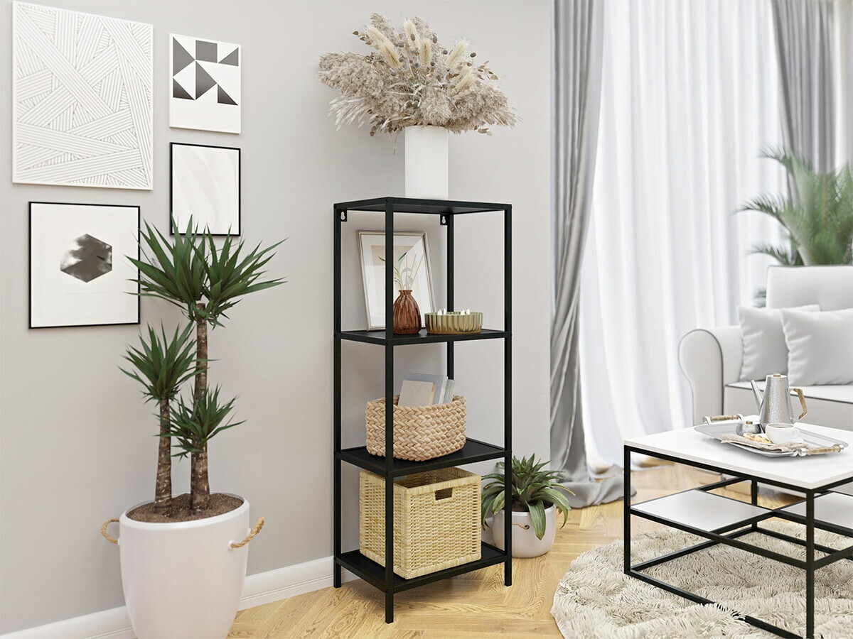 Boekenkast Richardson A104 (Zwart)