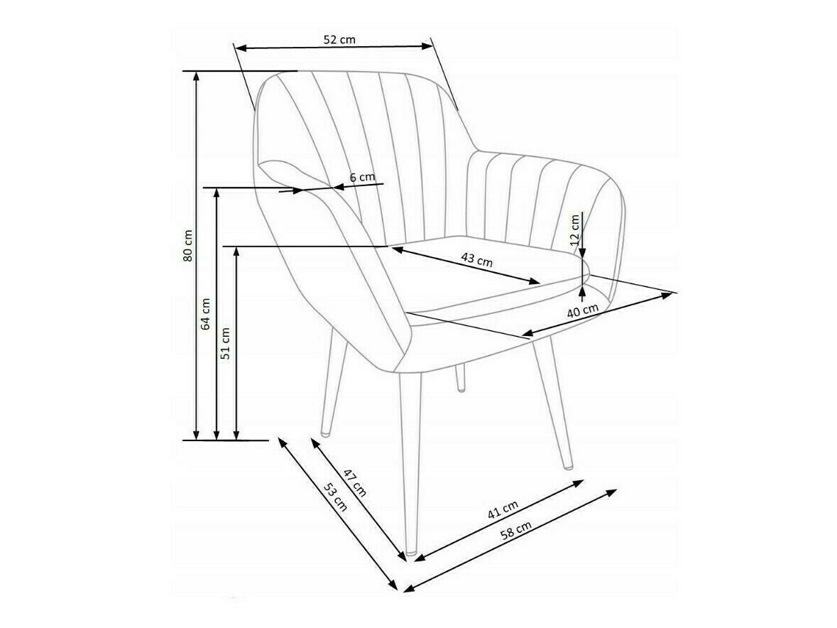 Stoel Houston 1220 (Grijs)