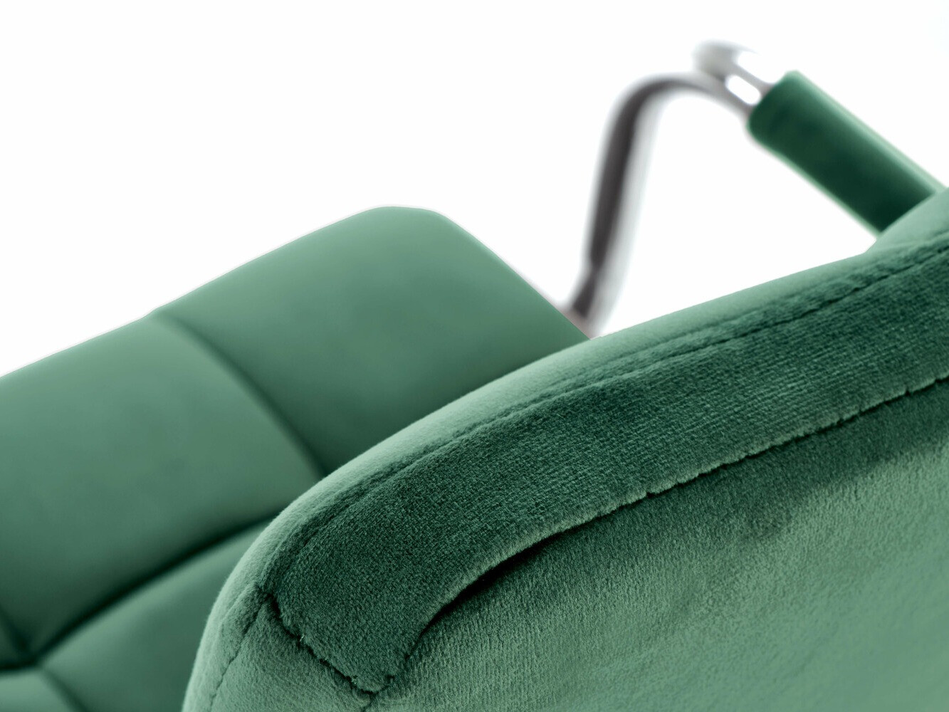 Bureaustoel Houston 1198 (Donkergroen + Zilver)