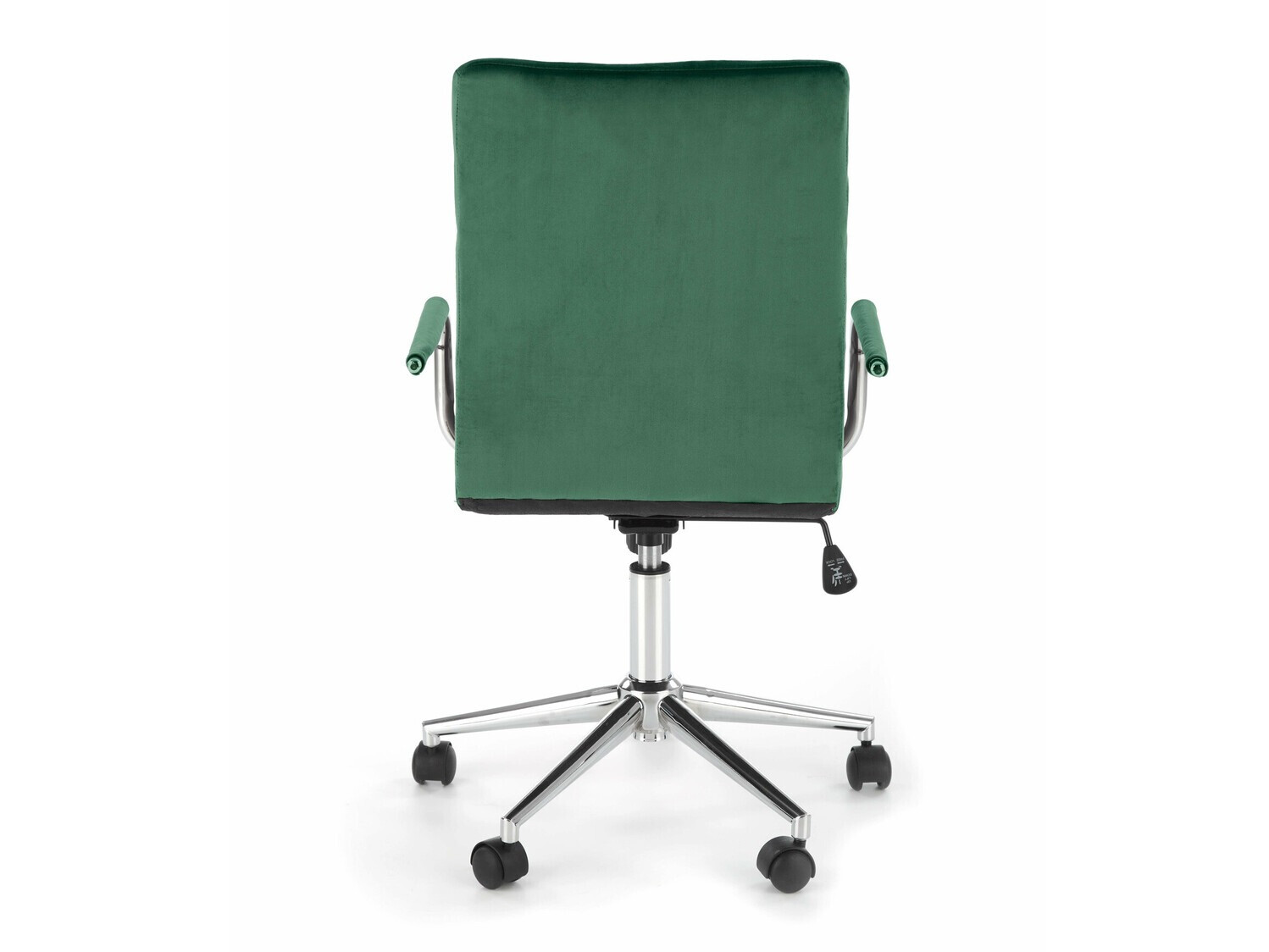 Bureaustoel Houston 1198 (Donkergroen + Zilver)