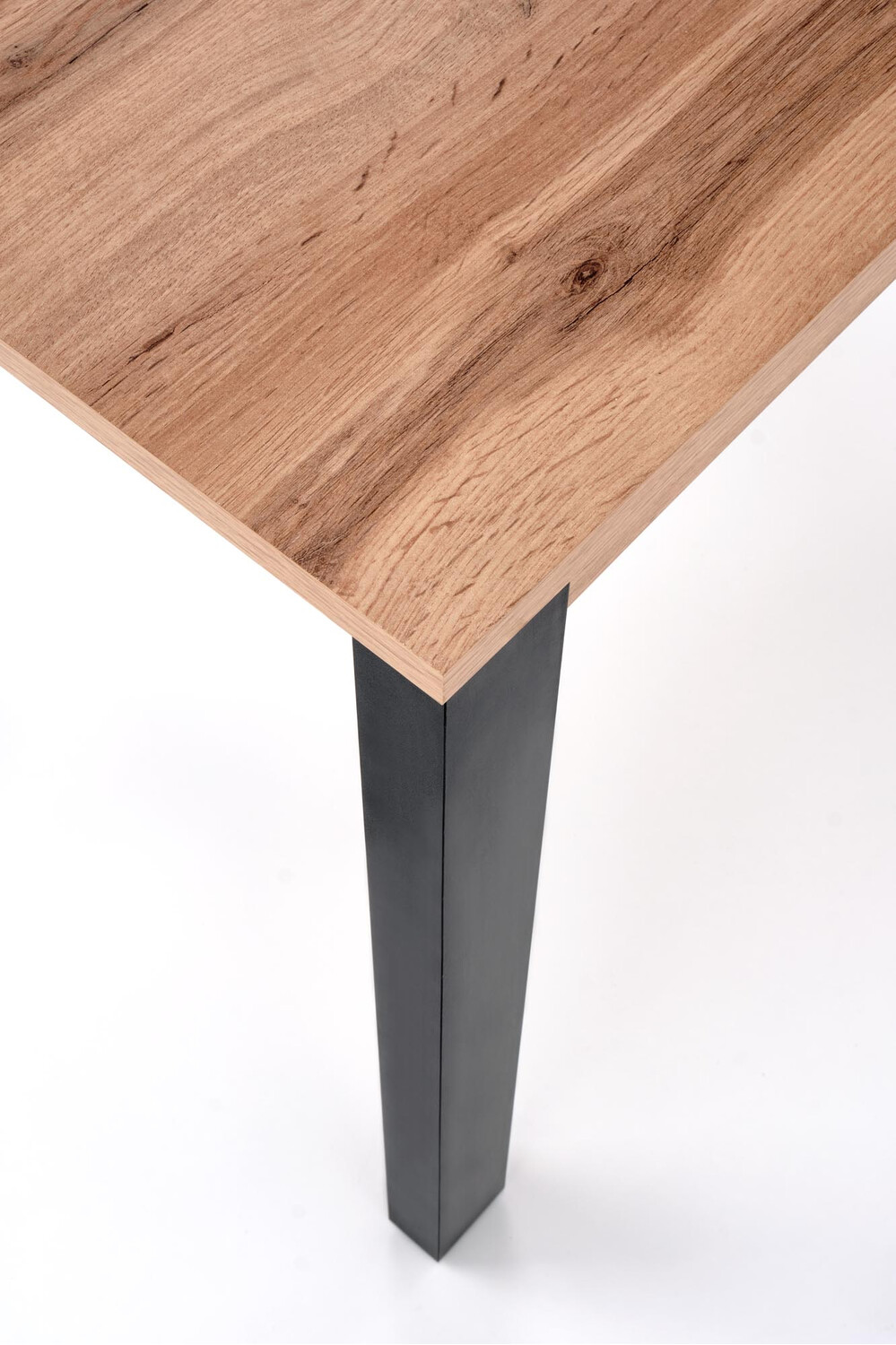 Tafel Houston 1208 (Wotan eik + Zwart)
