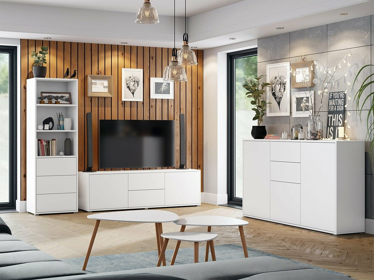 Woonkamerset Comfivo Fersoe 110 (Wit)