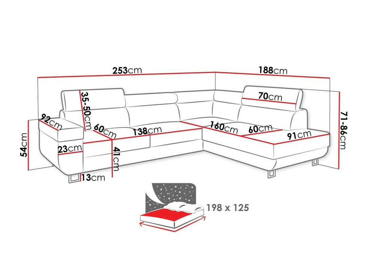 Hoekbank Comfivo 306 (Poso 55)
