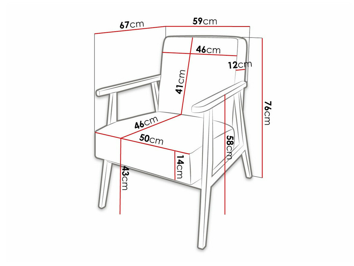 Fauteuil Clovis 100 (Poso 100)