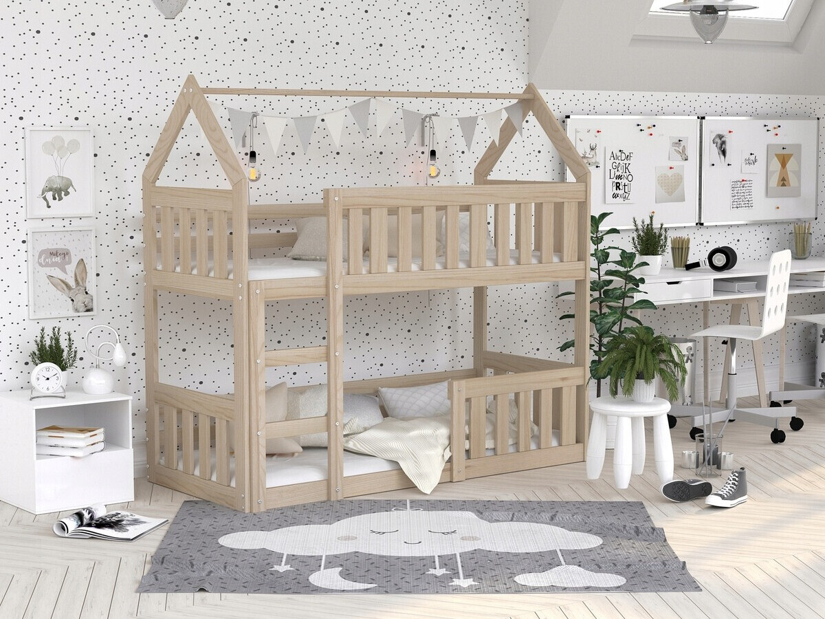 Stapelbed Aurora 175 (Grenen)