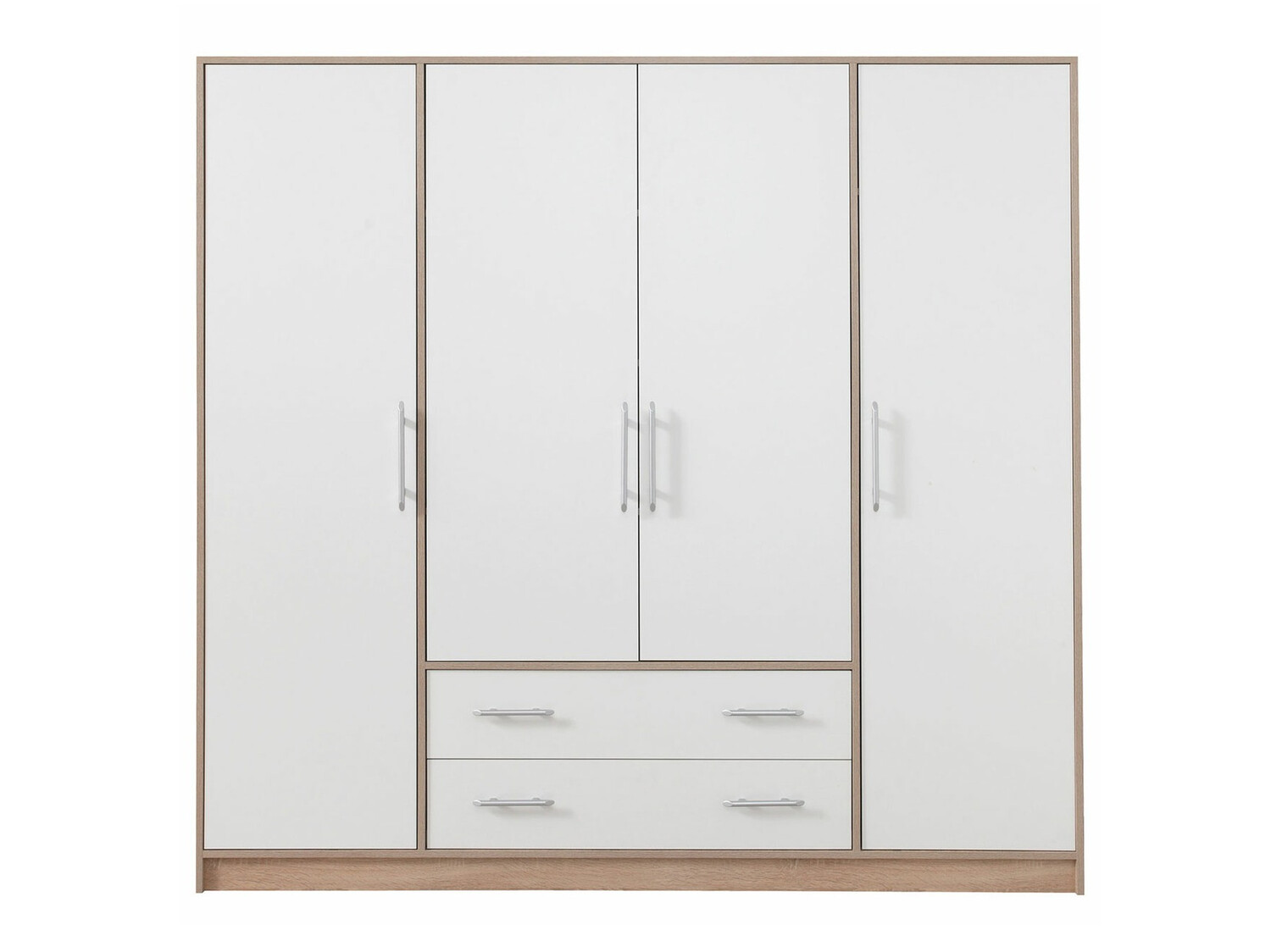 Kledingkast Cavmero 100 (Sonoma eik + Wit)