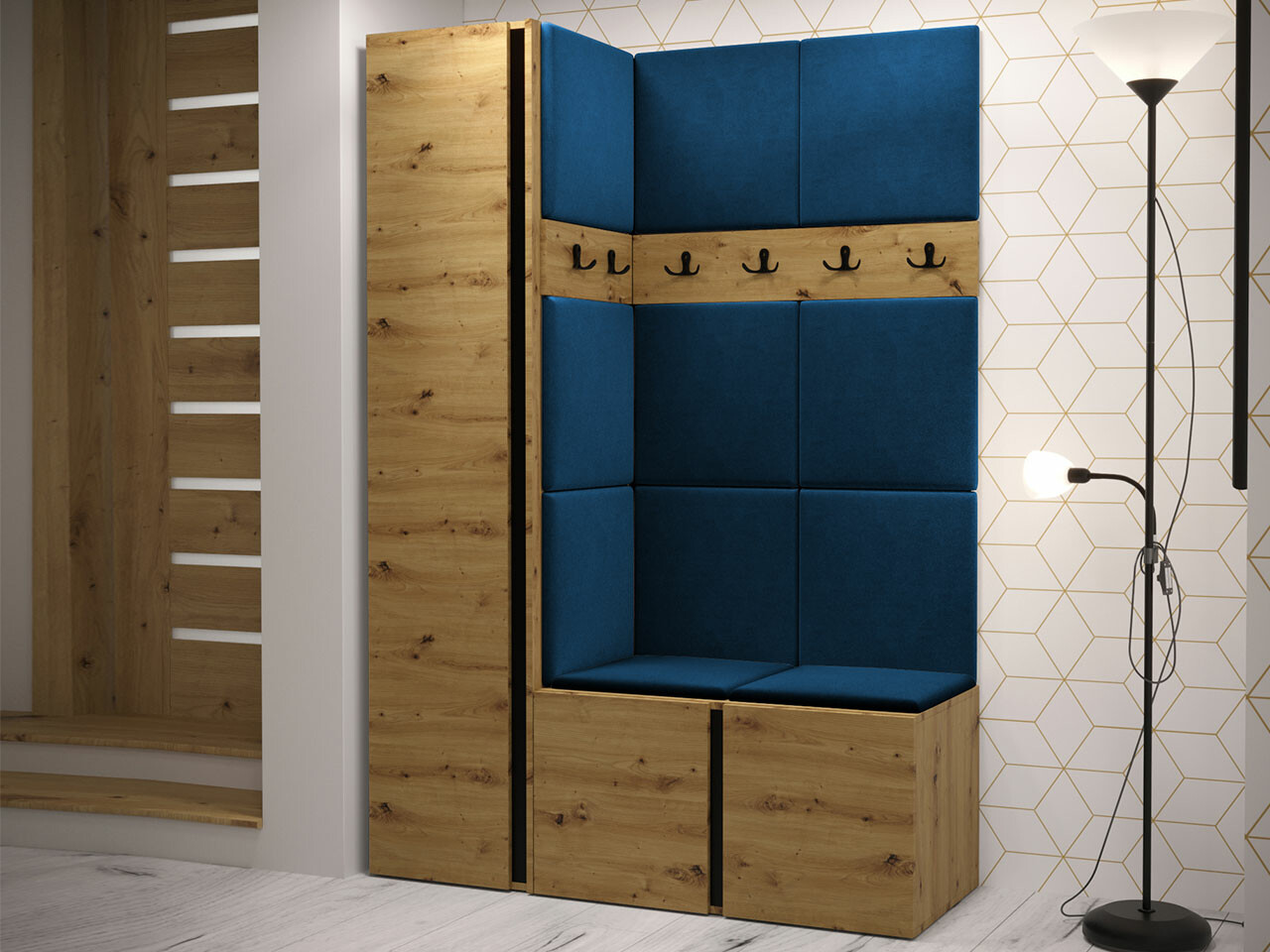 Gangmeubelset Hartford 471 (Artisan eiken)