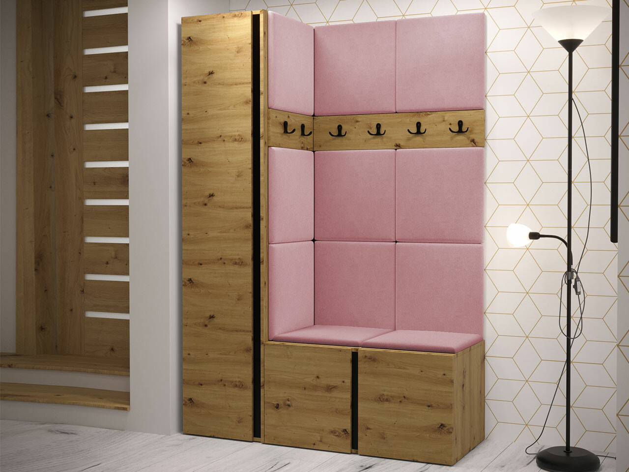 Gangmeubelset Hartford 471 (Artisan eiken)