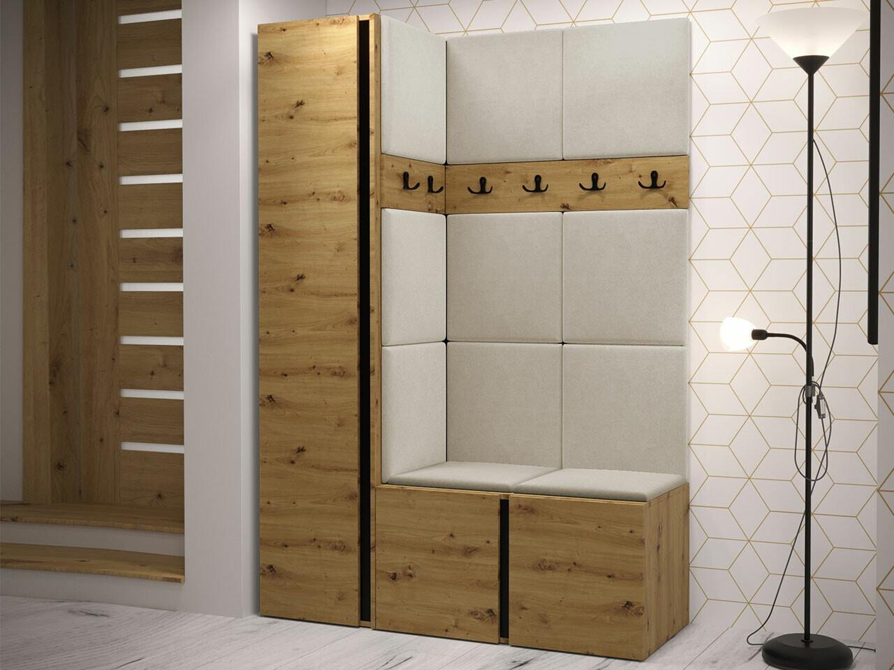 Gangmeubelset Hartford 471 (Artisan eiken)