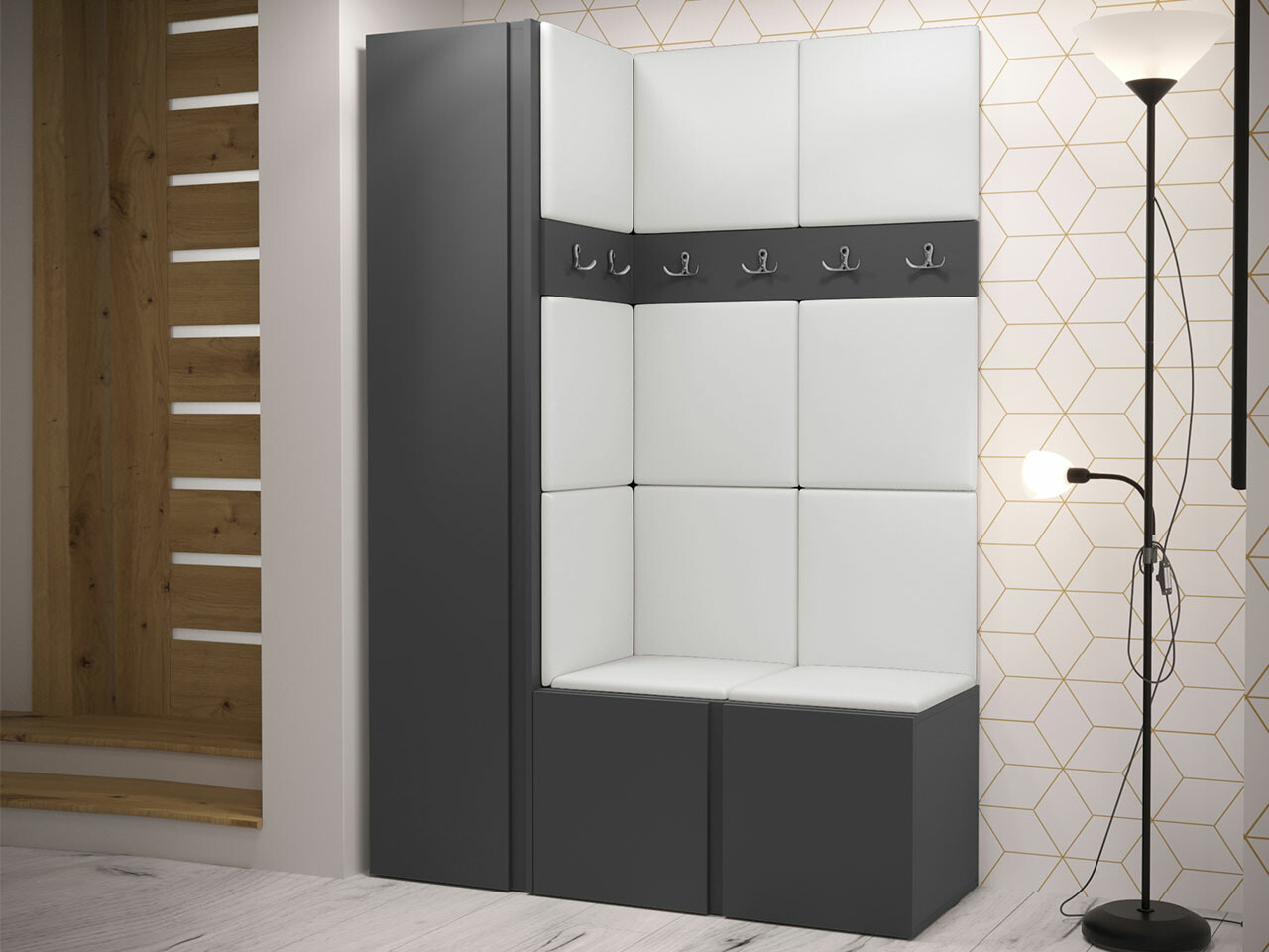 Gangmeubelset Hartford 471 (Grafiet)