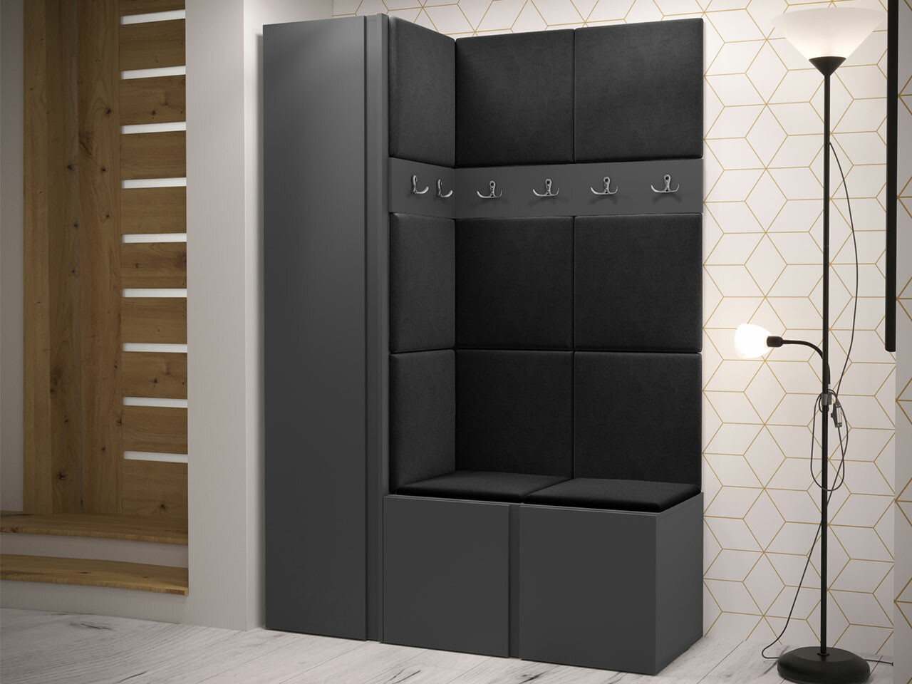 Gangmeubelset Hartford 471 (Grafiet)