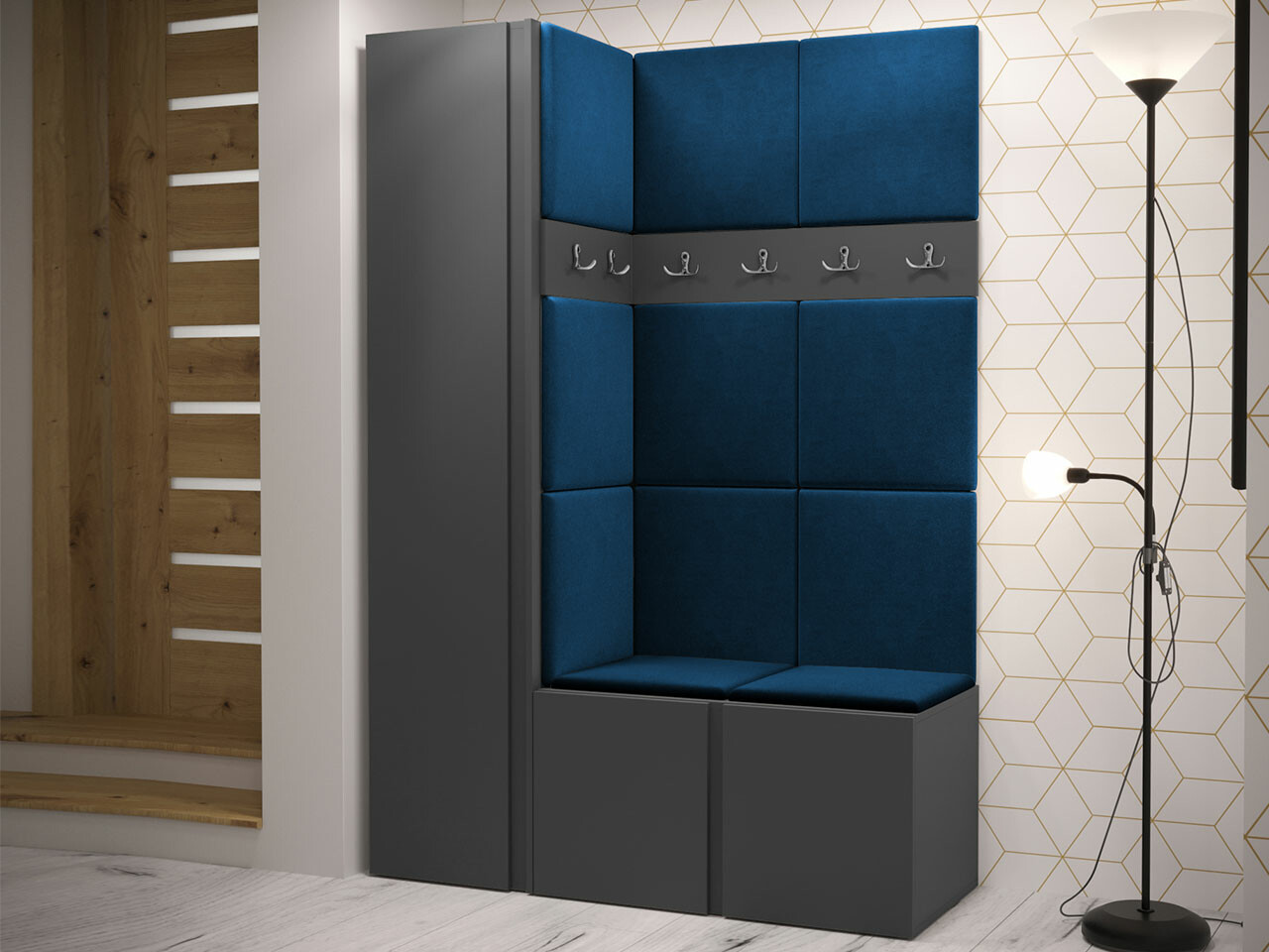 Gangmeubelset Hartford 471 (Grafiet)