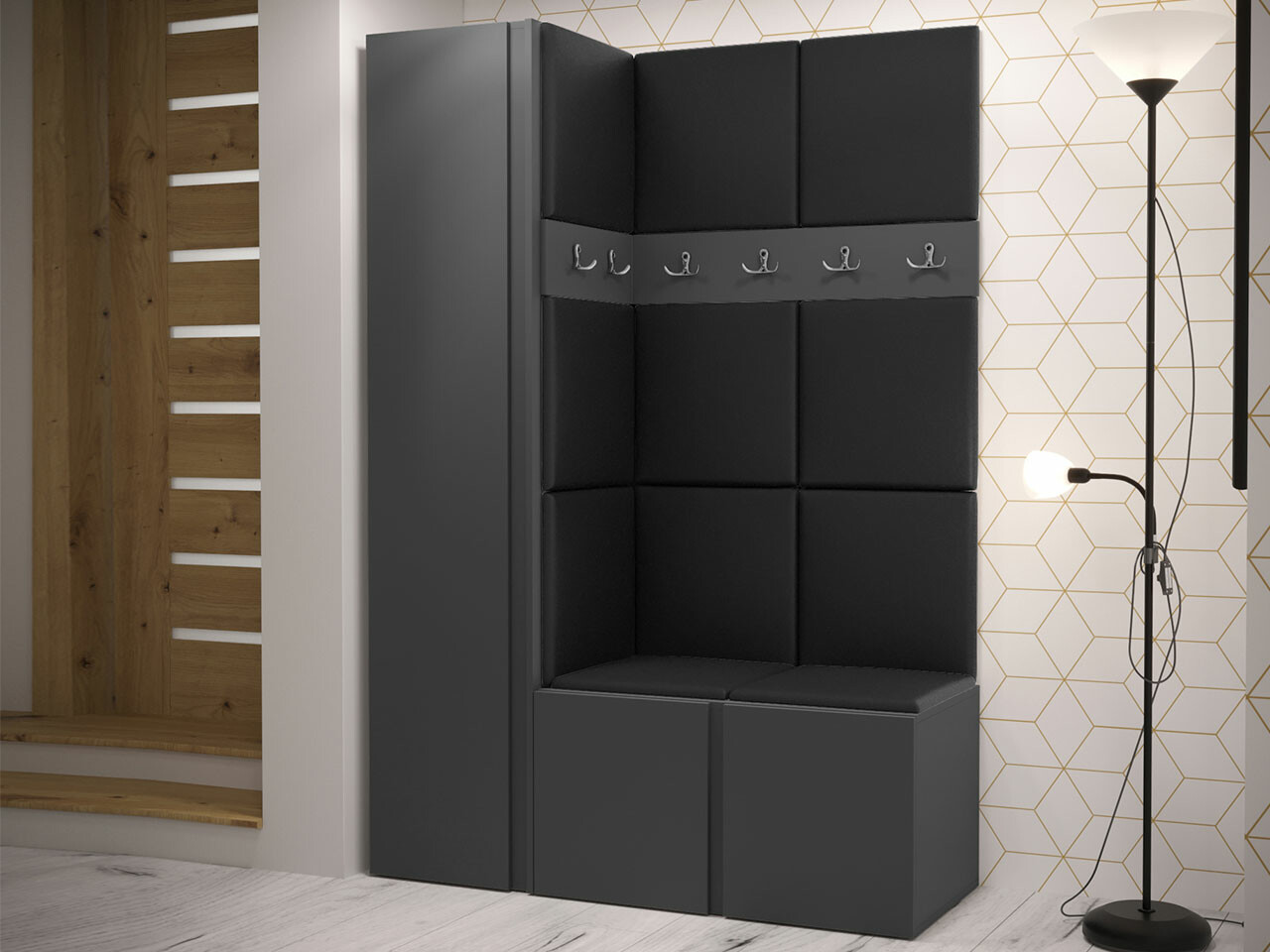 Gangmeubelset Hartford 471 (Grafiet)